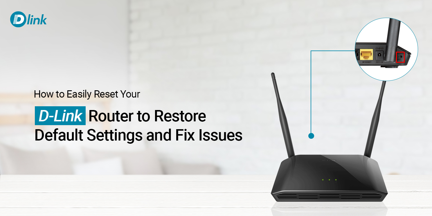 Reset D-Link Router